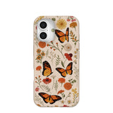 Seashell Monarch Butterfly iPhone 16 Case