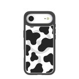 Clear Moo Mood iPhone Air Case With Noir Ridge (MagSafe included)