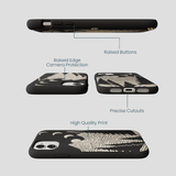 Black Moonlight Peaks iPhone 11 Case