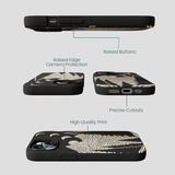 Black Moonlight Peaks iPhone 14 Case