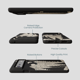 Black Moonlight Peaks Google Pixel 6a Case