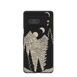 Black Moonlight Peaks Google Pixel 7 Case