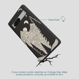 Black Moonlight Peaks Google Pixel 7 Case