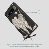 Black Moonlight Peaks Google Pixel 8 Pro Case