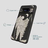 Black Moonlight Peaks Google Pixel 8 Pro Case