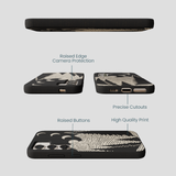Black Moonlight Peaks Samsung Galaxy S24 Case
