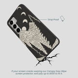 Black Moonlight Peaks Samsung Galaxy S25+(Plus) Case
