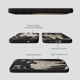 Black Moonlight Peaks Samsung Galaxy S25+(Plus) Case