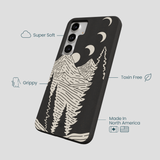 Black Moonlight Peaks Samsung Galaxy S25+(Plus) Case