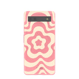 Bubblegum Pink Morning Flower Google Pixel 6a Case