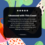 Electric Blue Mothopia iPhone 14 Case