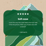 Seashell Mountain Sketch iPhone 13 Pro Max Case