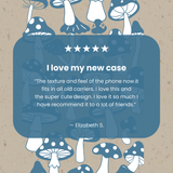 London Fog Mushroom power iPhone 13 Case