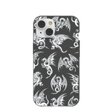 Black Mythical Dragons iPhone 14 Case