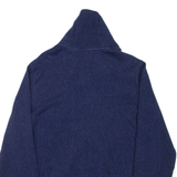 CHAPS Mens Jumper Blue High Neck Tight Knit L