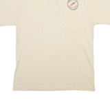 XPRES KNITS Mens Polo Shirt Yellow L