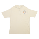 XPRES KNITS Mens Polo Shirt Yellow L