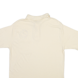 XPRES KNITS Mens Polo Shirt Yellow L
