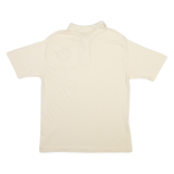 XPRES KNITS Mens Polo Shirt Yellow L