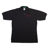 OUTER BANKS Mens Polo Shirt Black L