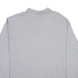 POLO RALPH LAUREN Mens Polo Shirt Grey Long Sleeve XL