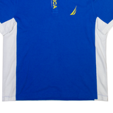 NAUTICA Mens Polo Shirt Blue L