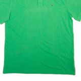 TOMMY HILFIGER Mens Polo Shirt Green XL