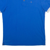 CALVIN KLEIN Mens Polo Shirt Blue M