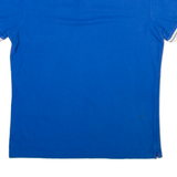 CALVIN KLEIN Mens Polo Shirt Blue M
