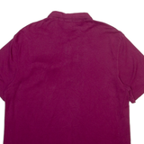 CALVIN KLEIN Mens Polo Shirt Maroon M