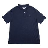 NAUTICA Mens Polo Shirt Blue 2XL