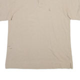 NAUTICA Mens Polo Shirt Cream S