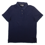 CALVIN KLEIN Mens Polo Shirt Blue M