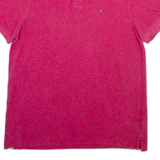 TOMMY HILFIGER Mens Polo Shirt Pink L