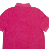 TOMMY HILFIGER Mens Polo Shirt Pink L
