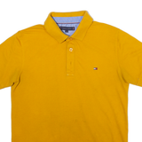 TOMMY HILFIGER Mens Polo Shirt Orange M