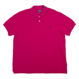 CHAPS Mens Polo Shirt Pink XL