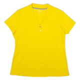 NAUTICA Mens Polo Shirt Yellow L