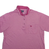 BURBERRY Mens Polo Shirt Maroon L