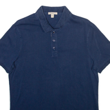 BURBERRY BRIT Mens Polo Shirt Blue L