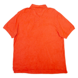 CHAPS Mens Polo Shirt Orange L