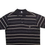 PAUL & SHARK Mens Polo Shirt Black Striped XL