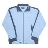 CHAMPION Mesh Lined Mens Track Jacket Blue M