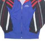 SALLER Mesh Lined Mens Track Jacket Blue M