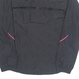 ADIDAS Mesh Lined Womens Windbreaker Jacket Black UK 16