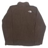THE NORTH FACE Womens Fleece Jacket Brown 90s XL