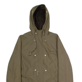 CROYDOR Fleece Lined Womens Coat Green Hooded S