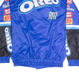 Racing Nascar Mens Jacket Blue USA L
