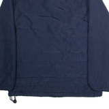 UMBRO Insulated Mens Puffer Jacket Blue Hooded M