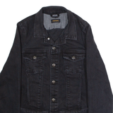 DIESEL Womens Denim Jacket Black XS